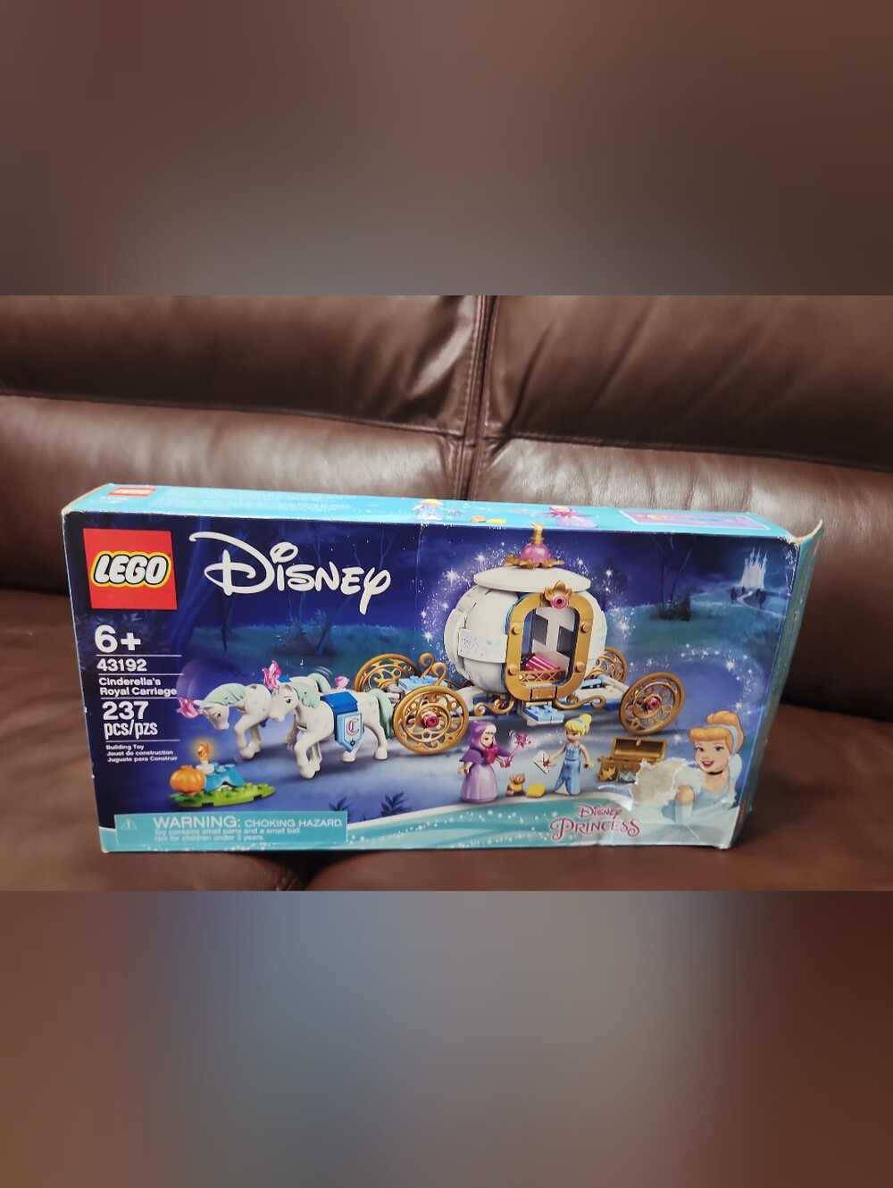 LEGO 43192 Cinderellas Royal Carriage Complete New